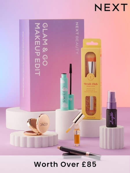 Glam & Go Makeup Edit (Worth Over 85) (F51486) | £25