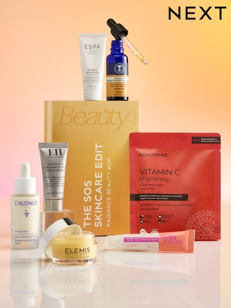 The SOS Skincare Edit: Radiance Beauty Box (Worth £134) (F51507) | £25