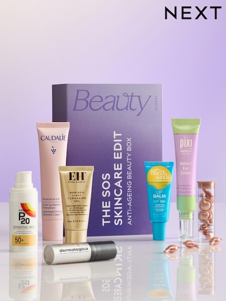 The SOS Skincare Edit: AntiAgeing Beauty Box (Worth Over £106) (F51509) | £22
