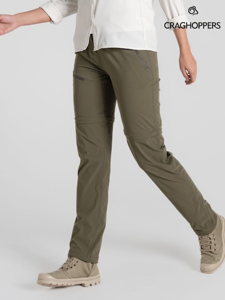 Craghoppers Green Nosi Life Pro Convertible Trousers (F52185) | £100