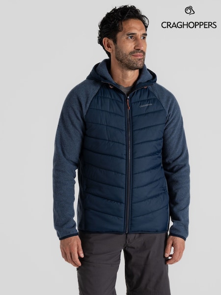 Craghoppers Blue Vamos Hybrid Fleece Jacket (F52201) | £60