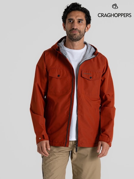 Craghoppers Red Harslow Waterproof Jacket (F52452) | £75