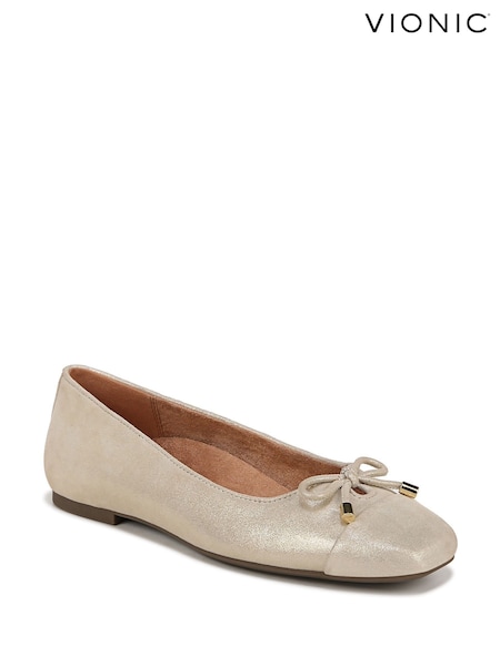 Vionic Klara Wide Fit Ballerina Shoes (F52472) | £120