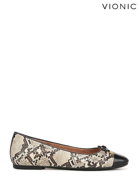 Vionic Klara Wide Fit Ballerina Shoes (F52482) | £120