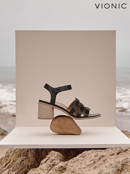 Vionic Maisy Wide Fit Arch Support Strappy Sandals (F52522) | £150