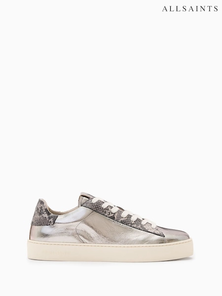 AllSaints Metallic Brown Shana Met Sneakers (F52958) | £139