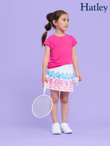 Hatley Sunburst Pleated White Skort (F53015) | £27