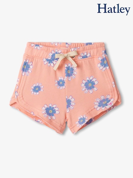 Hatley Pink Doodle Daisy Pull On Shorts (F53037) | £20