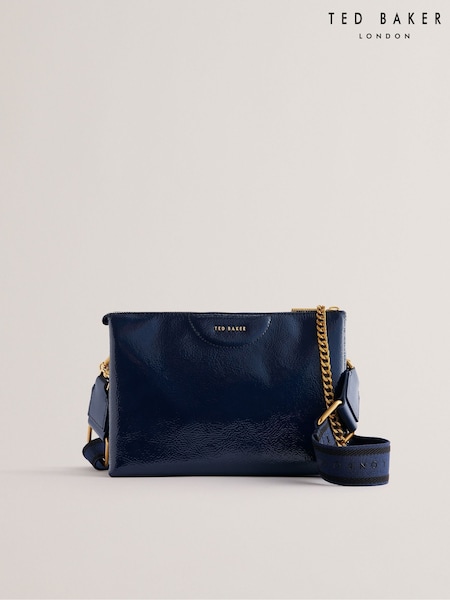 Ted Baker Blue Esille-Webbing Cross-Body Bag (F53079) | £149