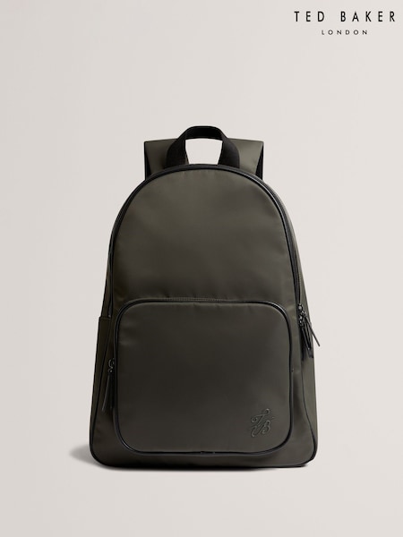Ted Baker Green Niile Nylon Script Backpack (F53259) | £119