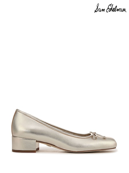Sam Edelman Regular Fit Rosa Block Heeled Dress Shoes (F53376) | £160