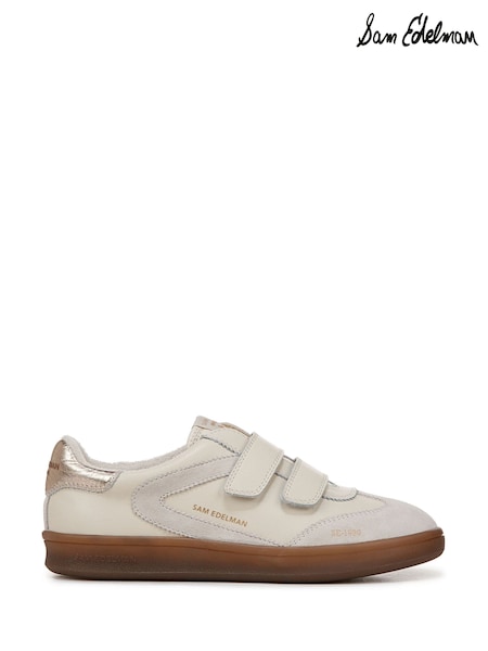 Sam Edelman Regular Fit Cream Talia Slip On Trainers (F53389) | £120