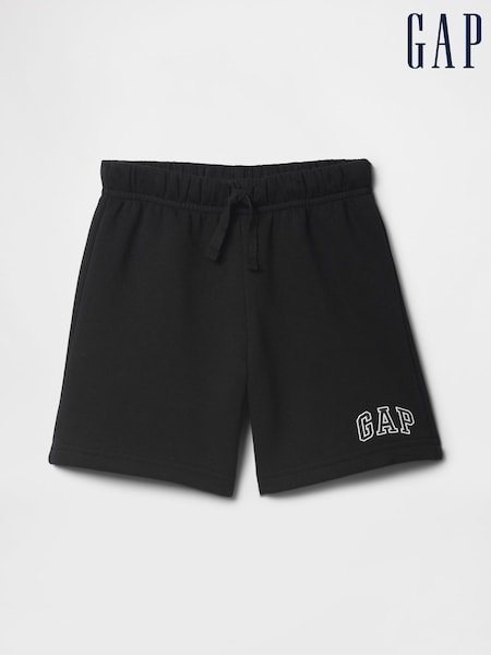 Gap Black Pull On Logo Jogger Shorts (6mths-5yrs) (F53489) | £12