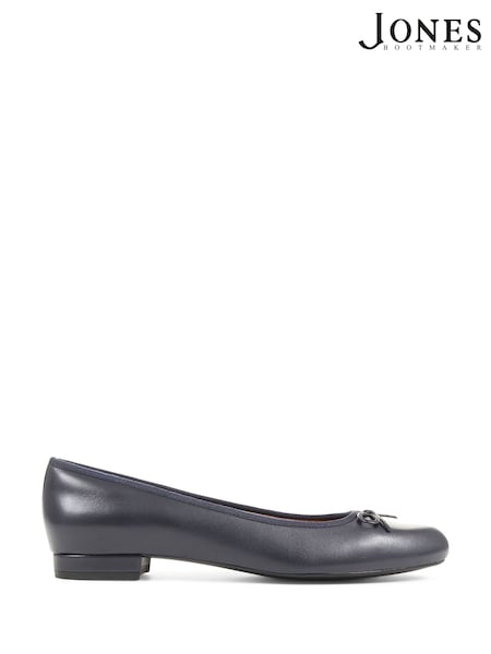 Jones Bootmaker Soleil Leather Low Ballet Shoes (F53522) | £89