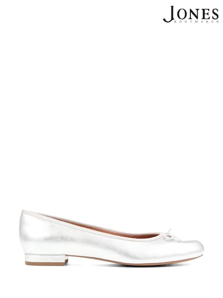 Jones Bootmaker Soleil Leather Low Ballet Shoes (F53528) | £89