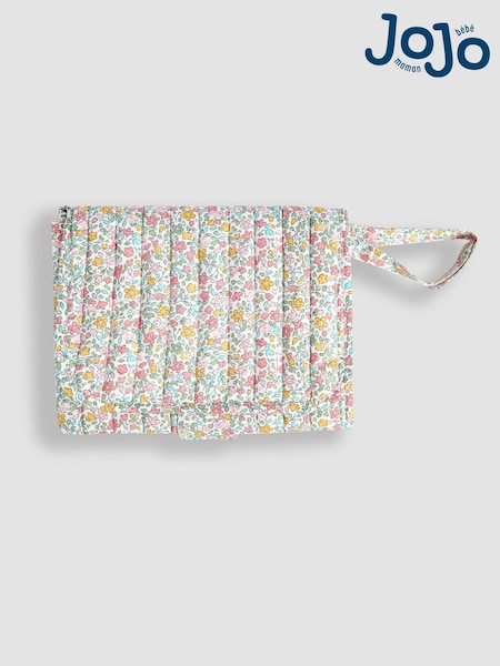 JoJo Maman Bébé Floral Quilted Travel Changing Mat (F53781) | £20