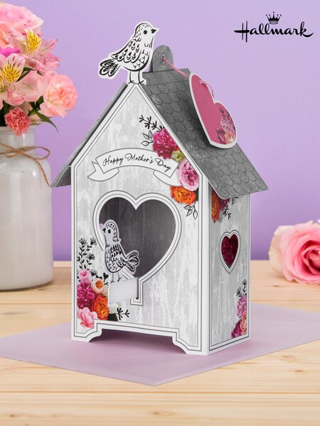 Hallmark 3D Pop-Up Birdhouse Mother's Day Card (F54091) | £5