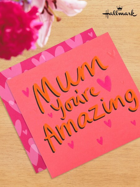 Hallmark Mum Hearts Youre Amazing Mothers Day Card (F54094) | £3.50