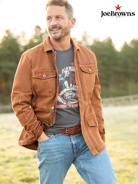 Joe Browns Brown Casual Utility Jacket (F54230) | £84