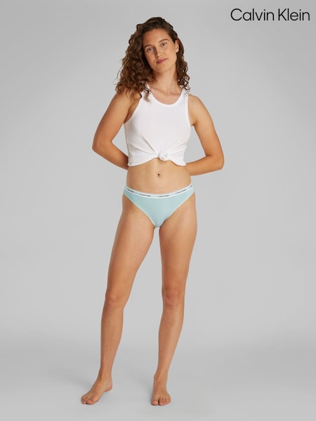 Calvin Klein Blue Modern Logo Full Briefs (F54251) | £14