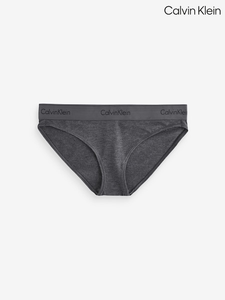 Calvin Klein Grey Modern Cotton Full Briefs (F54358) | £23