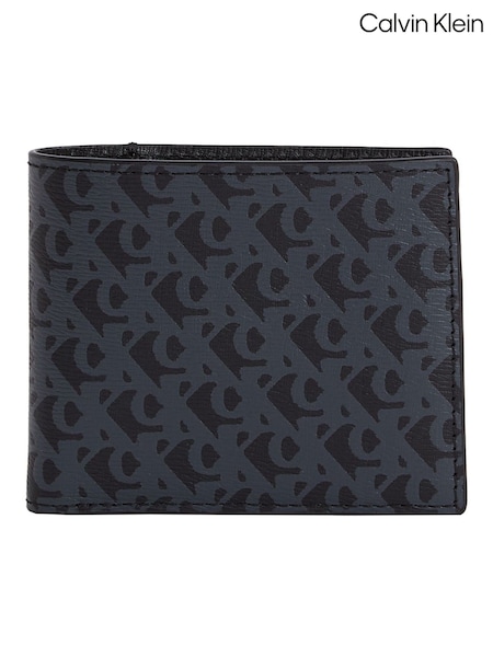 Calvin Klein Black Leather Bifold Wallet (F54412) | £65