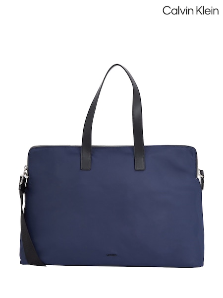Calvin Klein Blue Business Laptop Bag (F54434) | £160