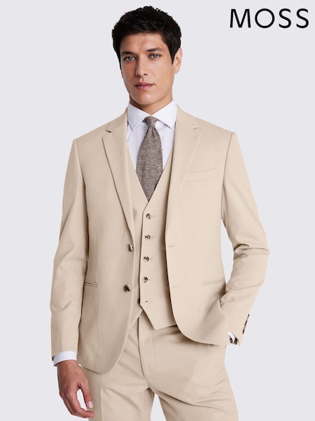 MOSS Natural Slim Fit Jacket (F54475) | £129