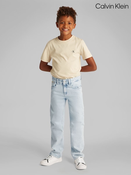 Calvin Klein Blue Straight Jeans (F54499) | £65