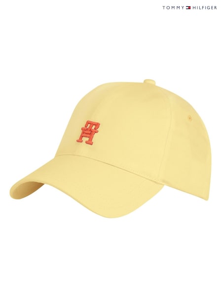 Tommy Hilfiger Yellow 100% Cotton 6 Panel Cap (F54747) | £45