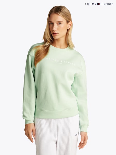 Tommy Hilfiger Green Regular Fit Modern Sweatshirt (F55164) | £90