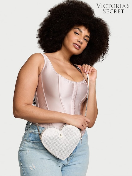 Victoria's Secret White Crossbody Bag (F55274) | £55