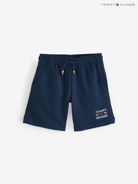 Tommy Hilfiger Blue Joggers Shorts (F55329) | £33 - £40