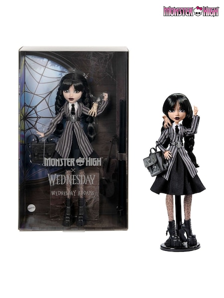 Monster High Wednesday Addams Doll (F55557) | £44
