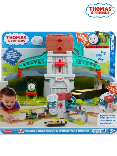 Thomas and Friends Talking Bulstrode & The Double Drawbridge Set (F55565) | £55