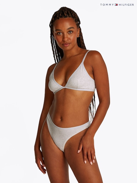 Tommy Hilfiger Grey Triangle Bra (F55735) | £27
