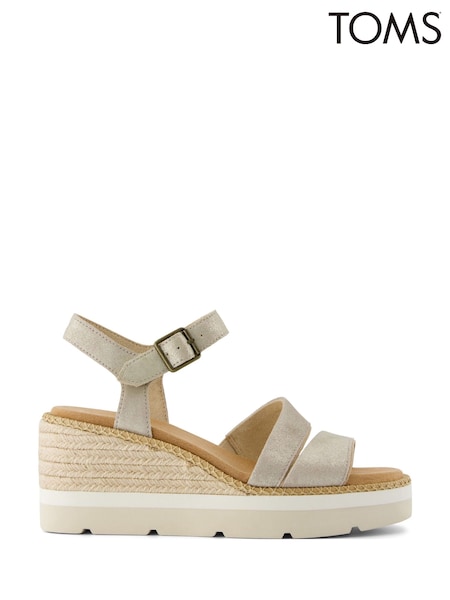 Toms Cream Darya Sandals (F55764) | £90