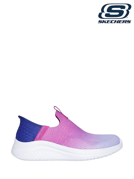 Skechers Blue Ultra Flex 3.0 Color Boost Trainers (F55765) | £54