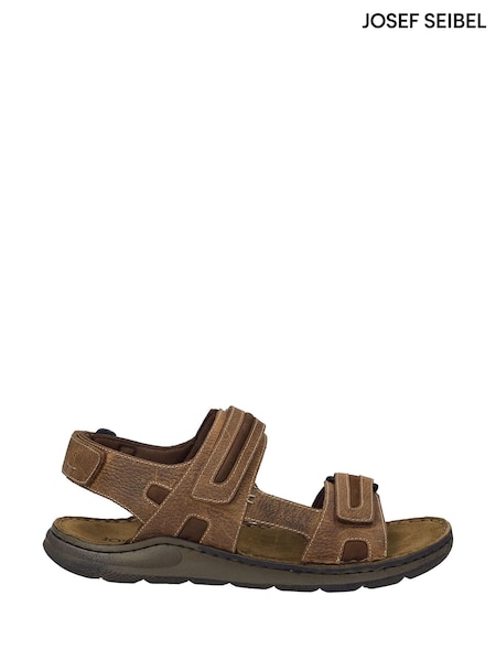 Josef Seibel Maverick 23 Brown Sandals (F55790) | £90