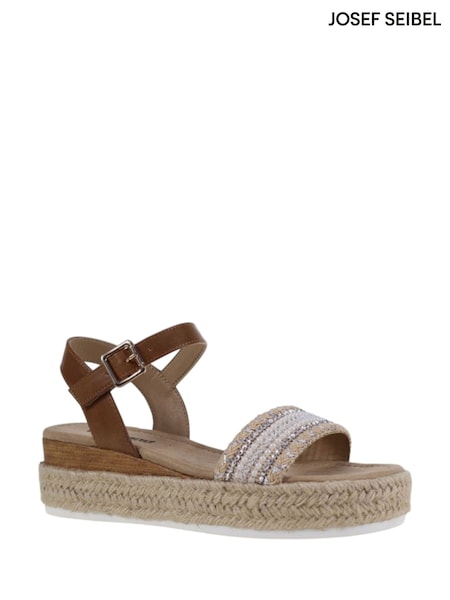 Josef Seibel Madison 01 Brown Sandals (F55798) | £60