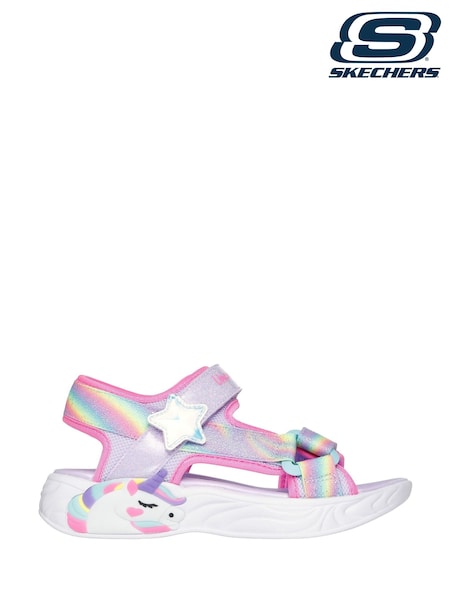 Skechers Purple Unicorn Dreams Sandals (F55807) | £44