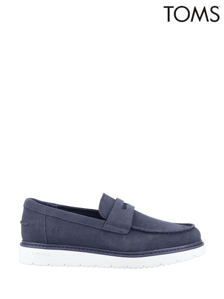 TOMS Blue Navi Trvl Lite Havana Loafers (F55825) | £100