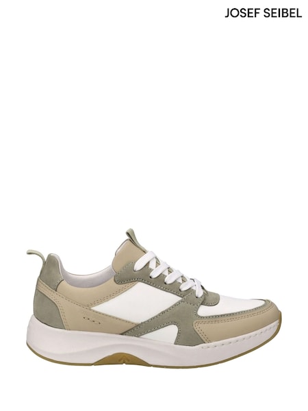 Josef Seibel Cream Elli 09 Trainers (F55827) | £120