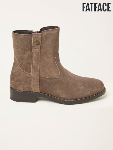 FatFace August Tan Brown Ankle Boot (F55992) | £79