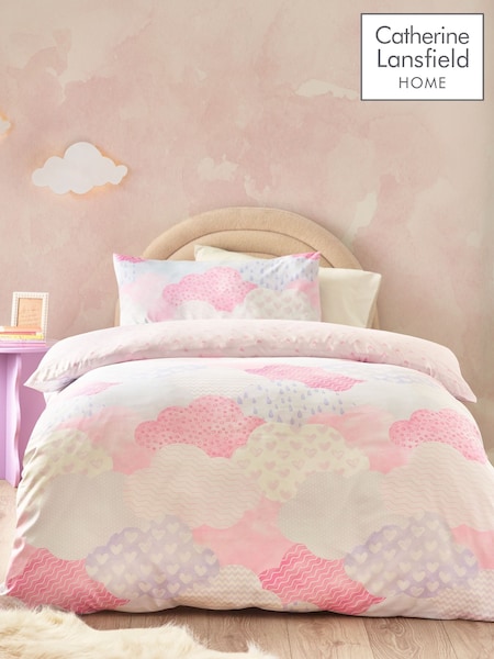 Catherine Lansfield Pink Soft as a Cloud Duvet Cover Set (F56002) | £17 - £23