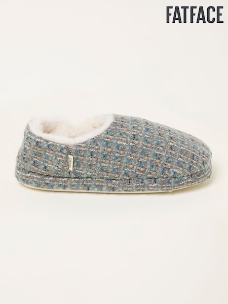 FatFace Martha Grey Knit Mule (F56100) | £32