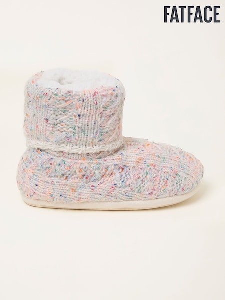 FatFace Multi Knit Turnover Boot (F56101) | £35
