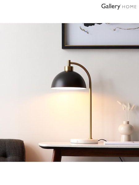 Gallery Home Black Buchanan Table Lamp (F56193) | £100