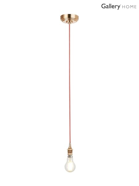 Gallery Home Red Eltham Pendant Ceiling Light (F56198) | £35