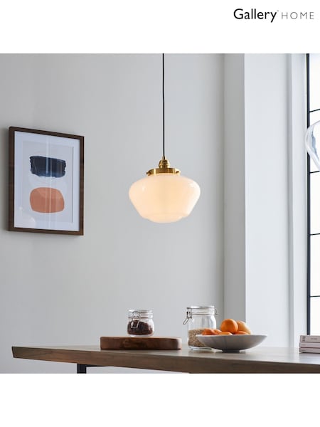 Gallery Home Brass Camberley Pendant Ceiling Light (F56218) | £142